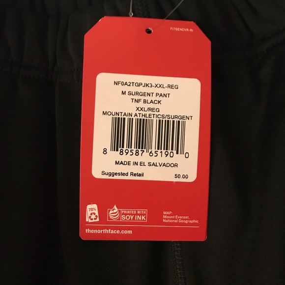 The North Face Men’s Surgent Pants Size XXL - Picture 4 of 4